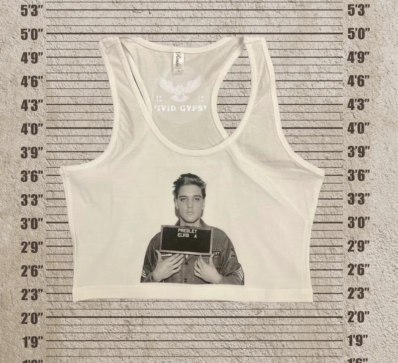 Jail House Rock Crop Tank, Baby Tee, Tank Top, Crop Top Y2K Shirt, Political Activism, LGBTQ Rights, Free Speech, Feminist Shirt, Gift For Her