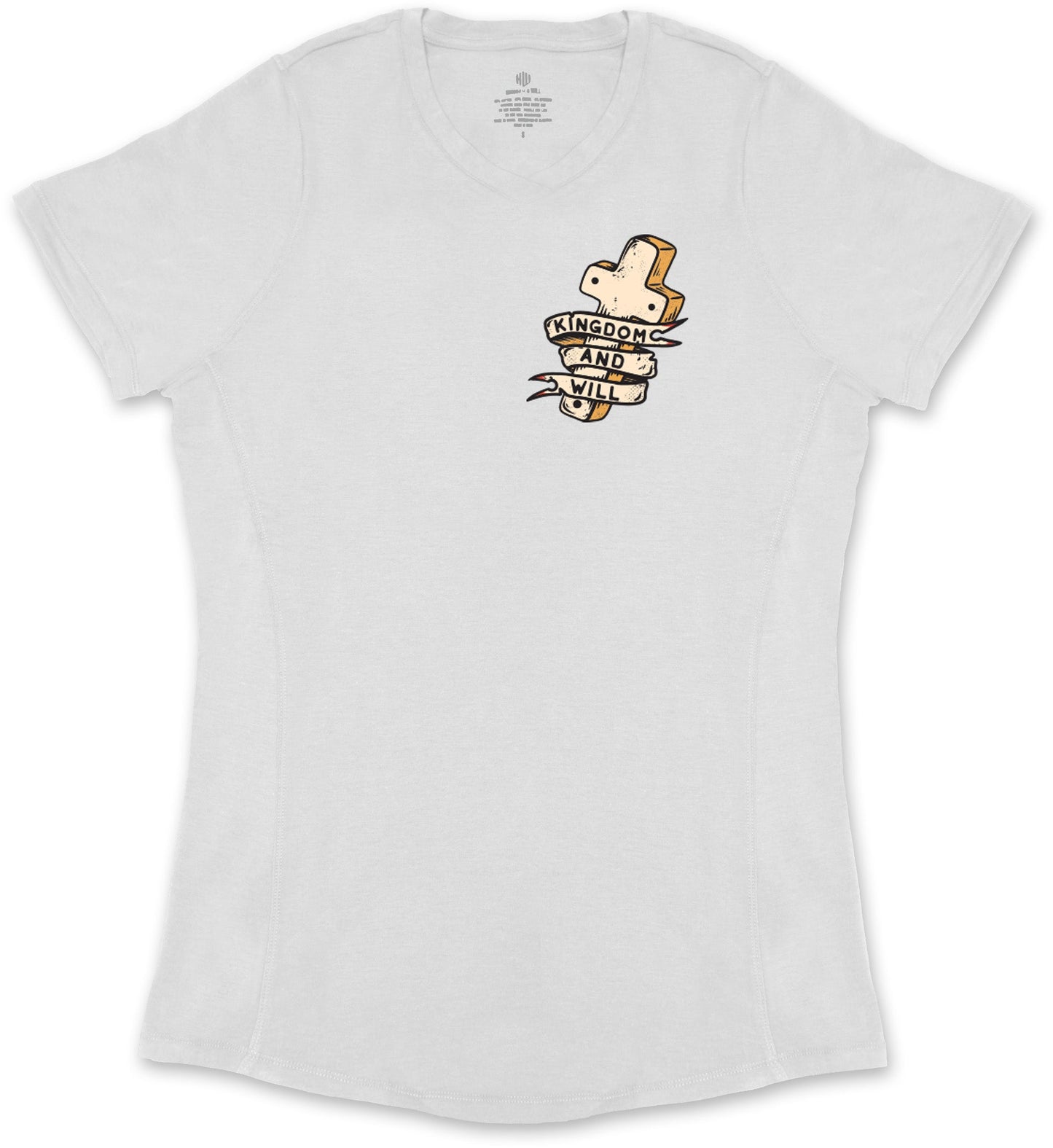 John 3:16 Ladies' T-Shirt (White)