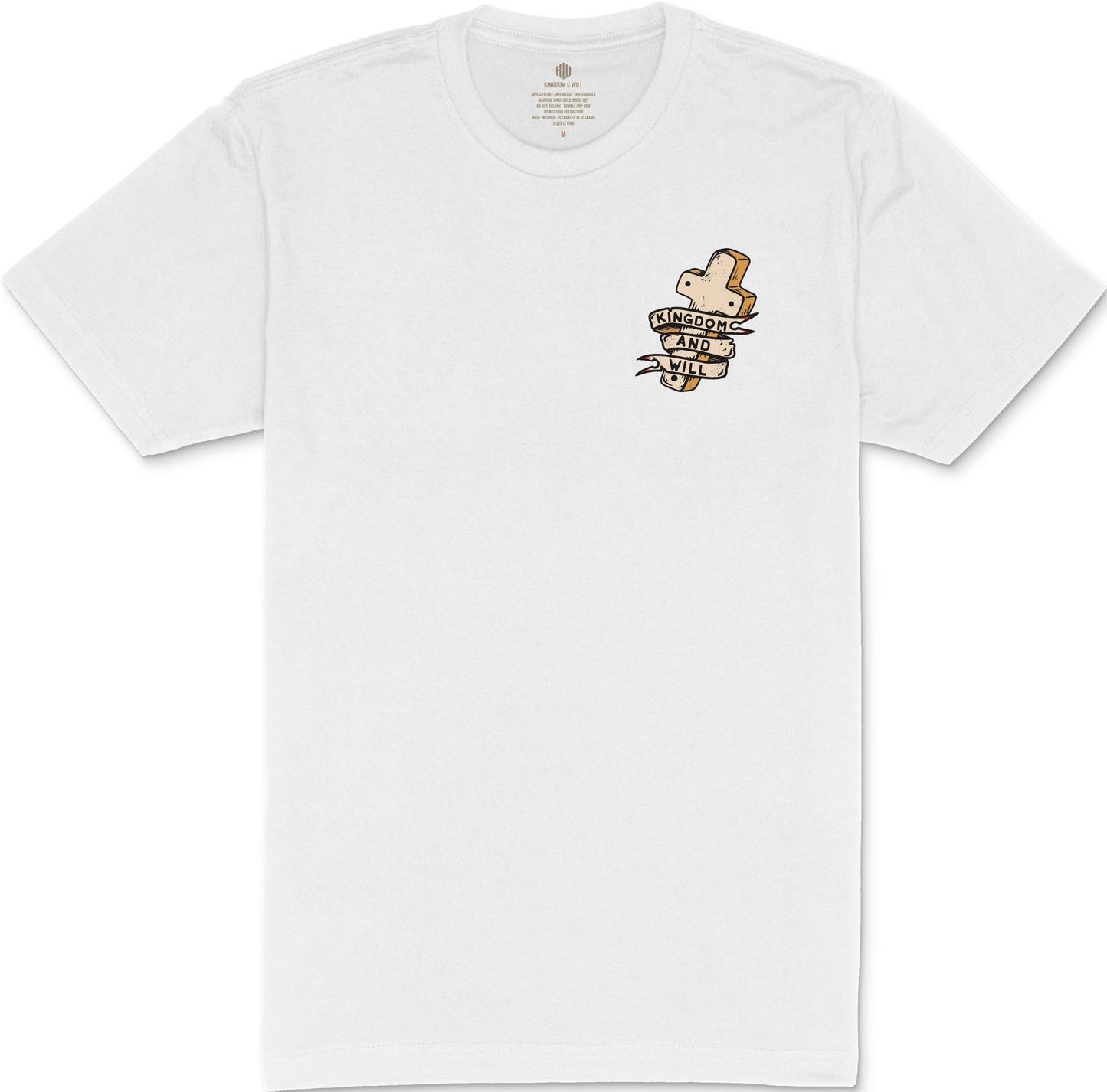 John 3:16 T-Shirt (White) B-stock