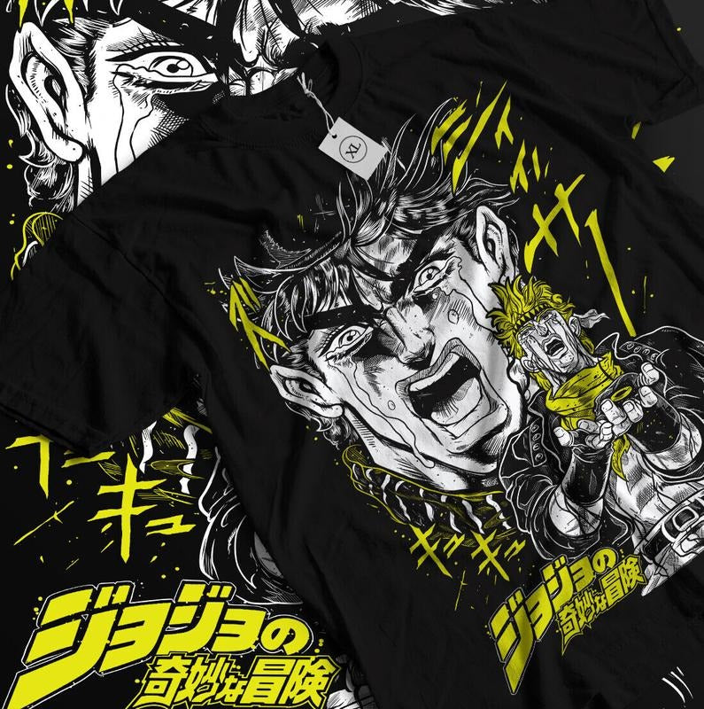 Jojo 's Bizarre Adventure T-Shirt S-4XL Anime Manga Graphic Design Shirt Tee Tshirt S-4XL