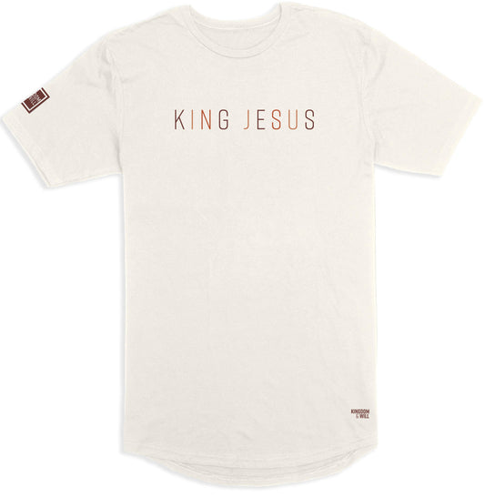 King Jesus Long Body T-Shirt (Autumn)