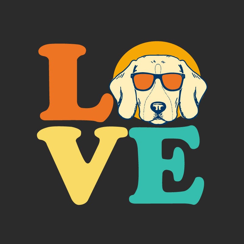 Dog Love (Hound) - Classic Long-Sleeve T-Shirt
