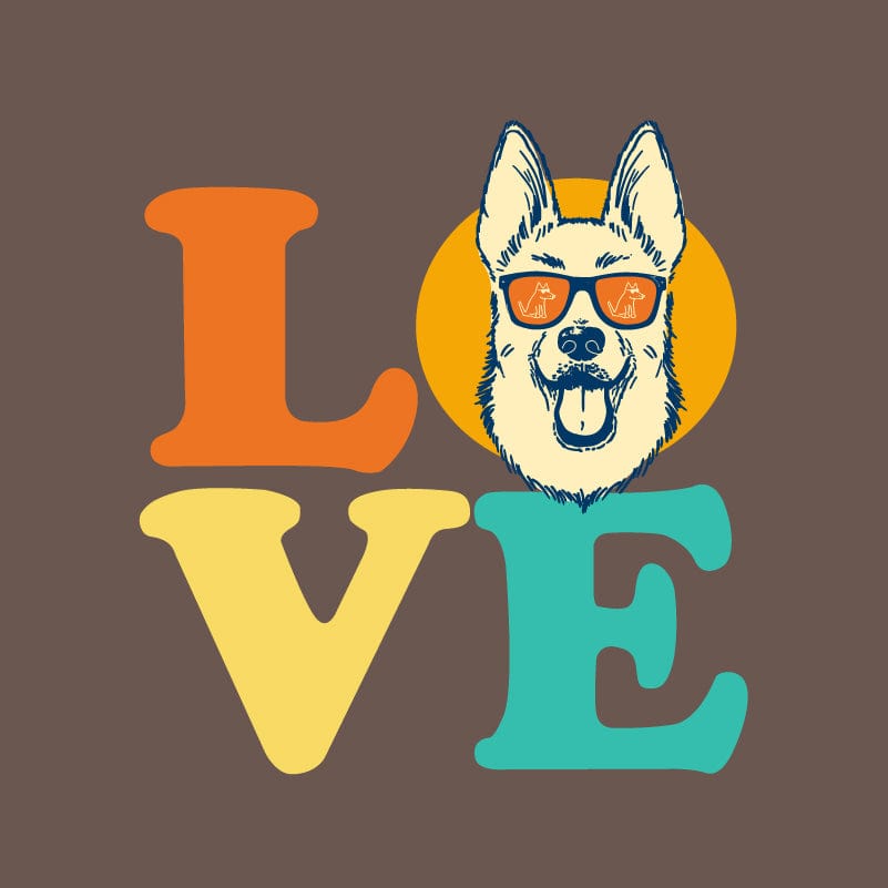 Dog Love (Shepherd) - Classic Tee