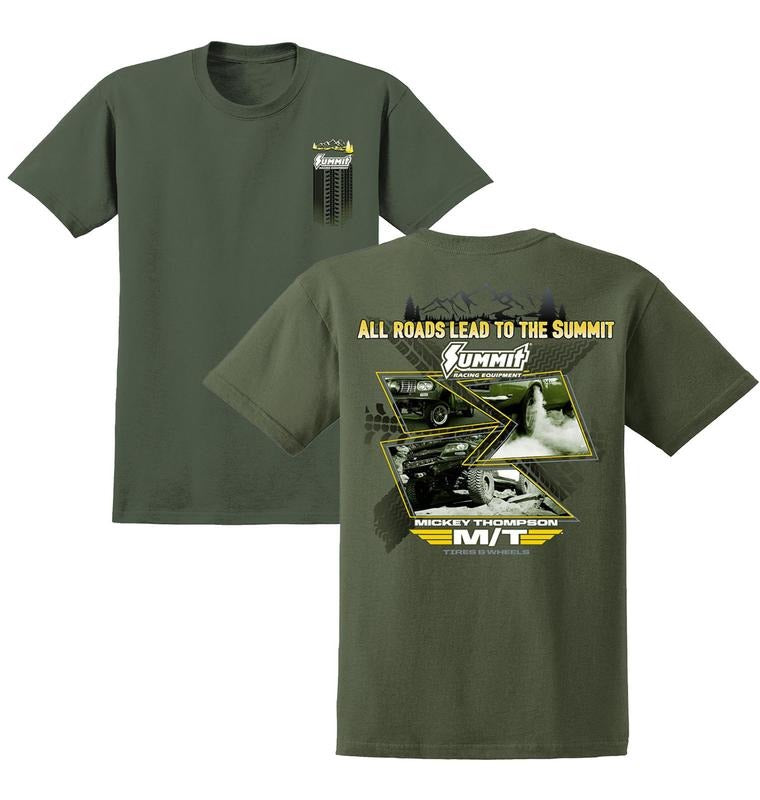 Mickey Thompson Limited Edition T-Shirt - All Roads Lead To The SM - Vintage Hot Rod Muscle Car Graphic Tee  for Car Enthusiasts Men's Cotton Tee - Old School Tee Gift - Tshirt, Top Menswear Streetwear y2k  outfits  men