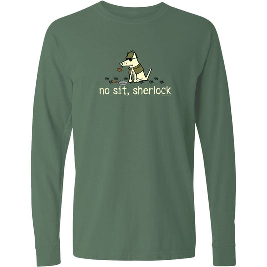 No Sit Sherlock - Classic Long-Sleeve T-Shirt