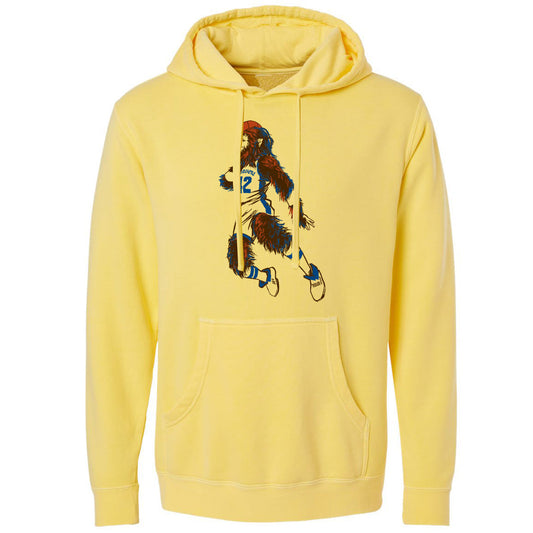 Unisex Teen Wolf Vintage Wash Pullover Hoodie