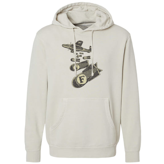 Unisex F Bombs Vintage Wash Pullover Hoodie