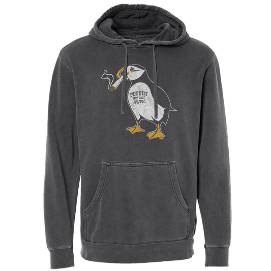 Puffin Away Vintage Wash Pullover Hoodie