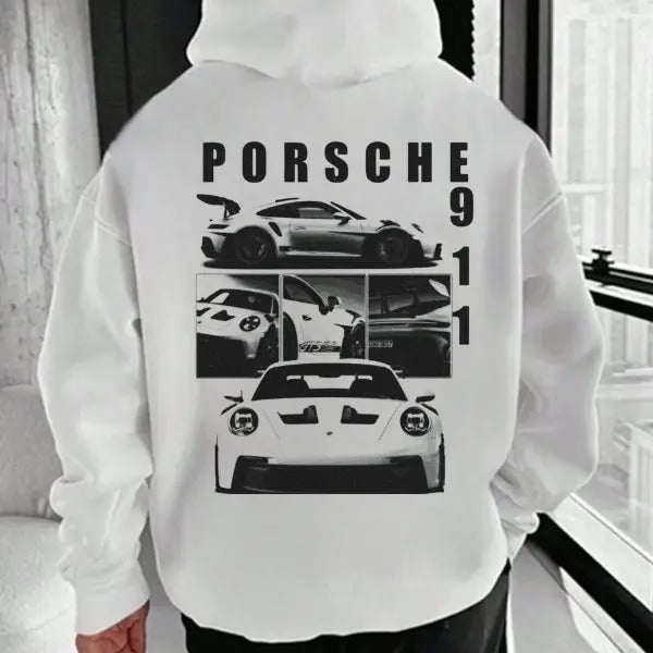 Porsche 911 GT3 RS Hoodie T-shirt Sweatshirt, Unisex, Menswear, Street Racing Shirt, Car Hoodie, Boyfriend Gift
