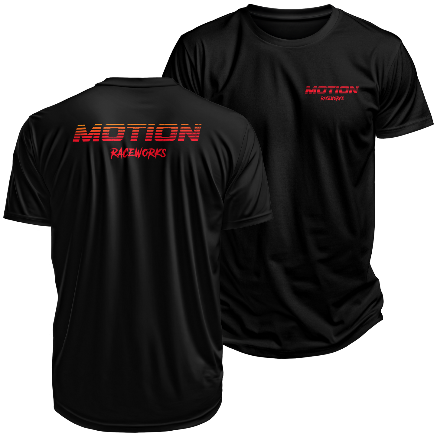 Red Fade Motion Raceworks Shirt