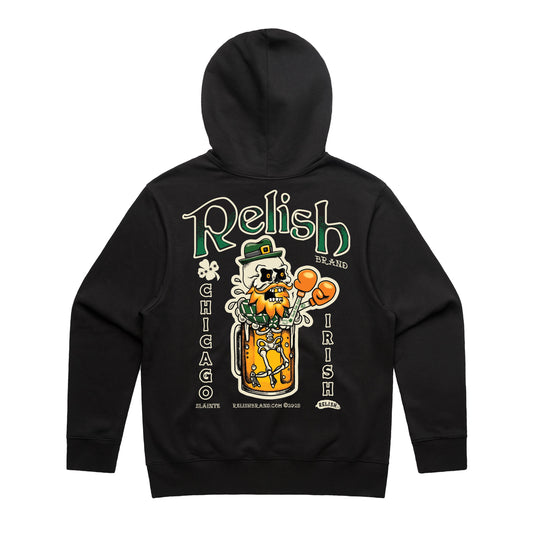 Chi-Irish 2025 Pullover Hoodie - Black