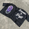 Remember To Forget Print Short Sleeve T-shirt, Y2k, Hip Hop, Unisex T-Shirt, Gift For Men Women Menswear Top Streetwear