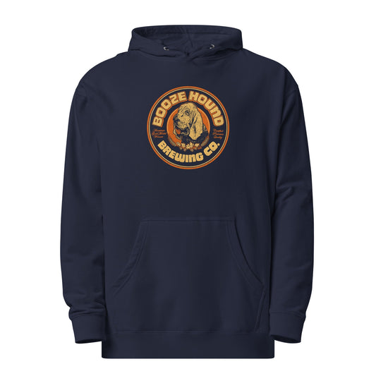 Unisex Boozehound Brewing Co. Midweight Pullover Hoodie