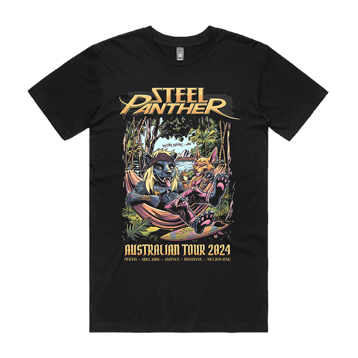 Steel Panther / Australian Tour Tee