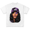 SZA Big Head T-Shirt Vintage Rapper Graphic Tee Rap Hip Hop Y2k Merch Men Women Fans Menswear Ctrl SOS Album