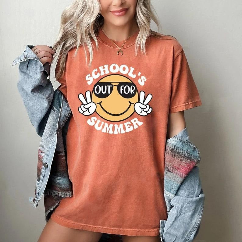 School's Out For Summer Shirt, Teacher Summer Shirt, Happy Last Day Of School Shirt, End Of the School Year Shirt, Last Day