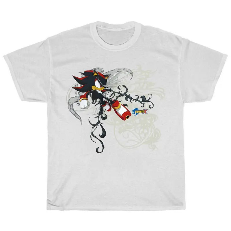 Shadow The Hedgehog Shirt, Jesse Pinkman Shirt, son!c shirt - Graphic Tee Tops, Fashion Cotton, Full Colors, Full Sizes, For Men, For Women