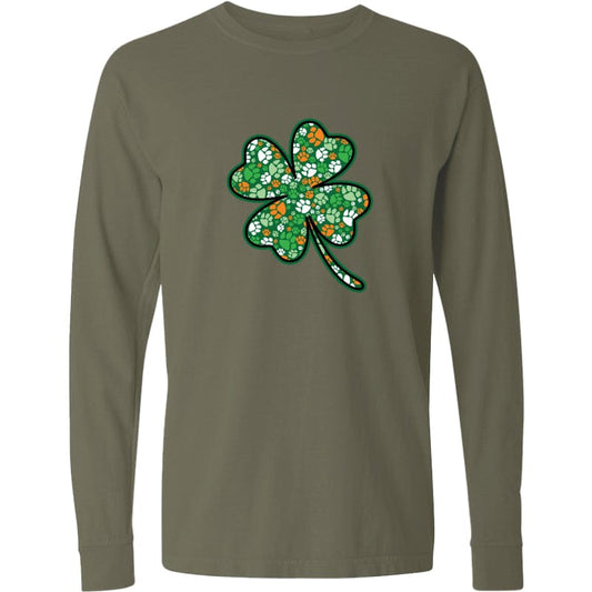 Shamrock Paws - Classic Long-Sleeve T-Shirt