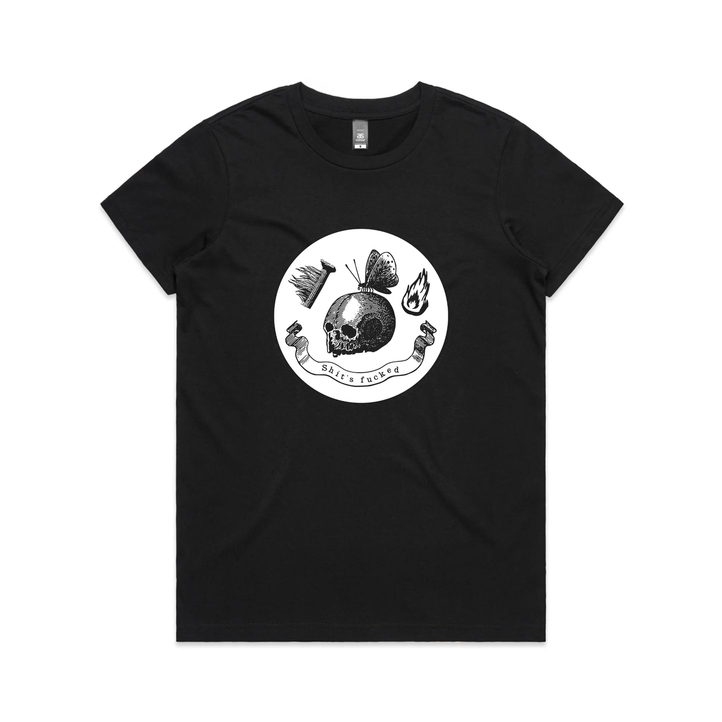 Shit's Fucked Skull Tee