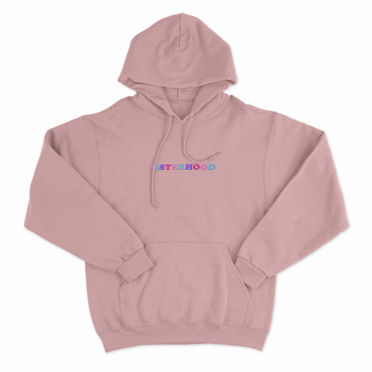 Sisterhood Embroidered Hoodie