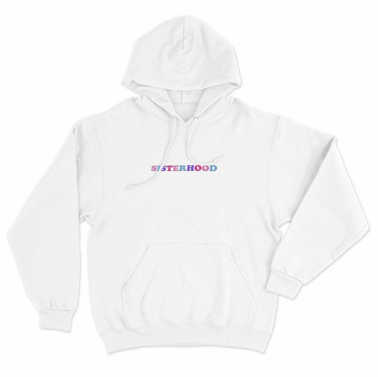 Sisterhood Embroidered Hoodie