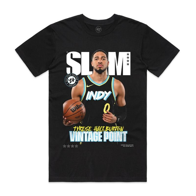 Slam Cover T-Shirt - Tyrese Haliburton (All-Star Vol 4) T-Shirt, 100% Cotton Unisex Shirt, Gift For Fan
