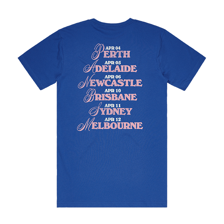 Slowly Slowly / Tour Tee (Blue)