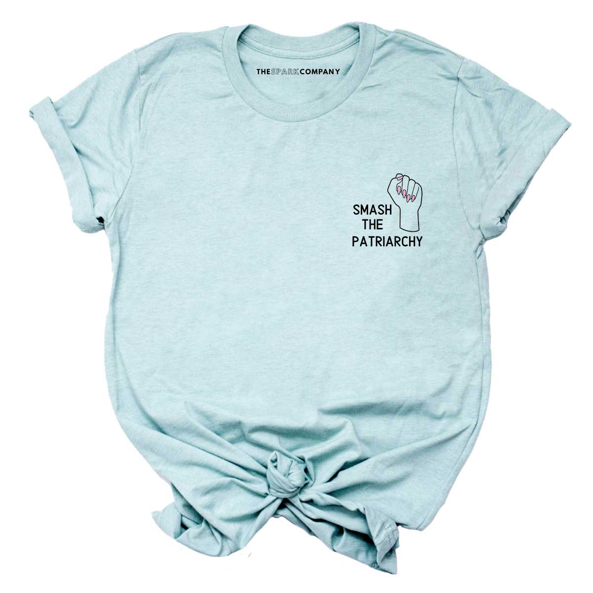 Smash The Patriarchy Embroidered T-Shirt