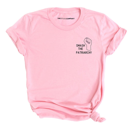 Smash The Patriarchy Embroidered T-Shirt