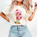 Strawberry-Shortcake-Custard-71-Shirt, y2k clothing Streetwear Womenswear Comfort Top Cotton