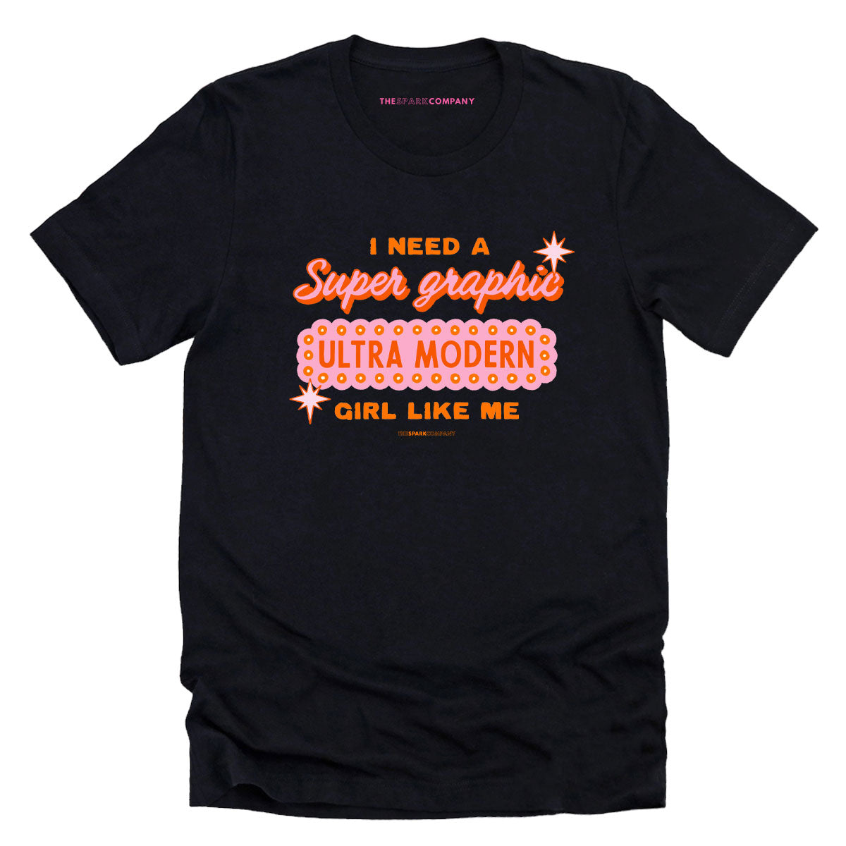 Super Graphic Ultra Modern Girl T-Shirt
