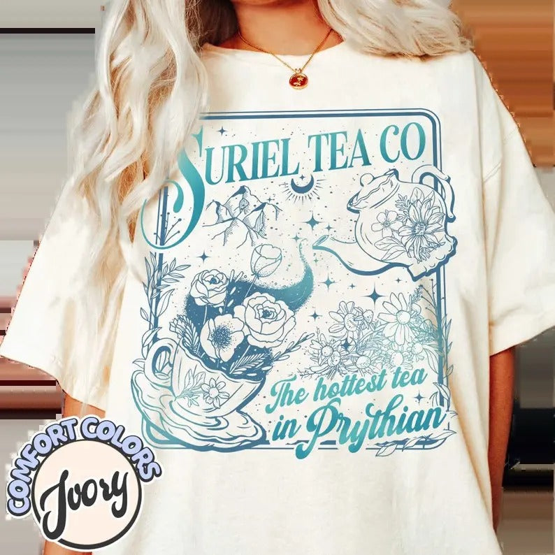 Suriel Tea Co Shirt, Acotar merch, Rhysand,The Night Court Gift Shirt,Sarah J Maas Shirt, Throne of glass