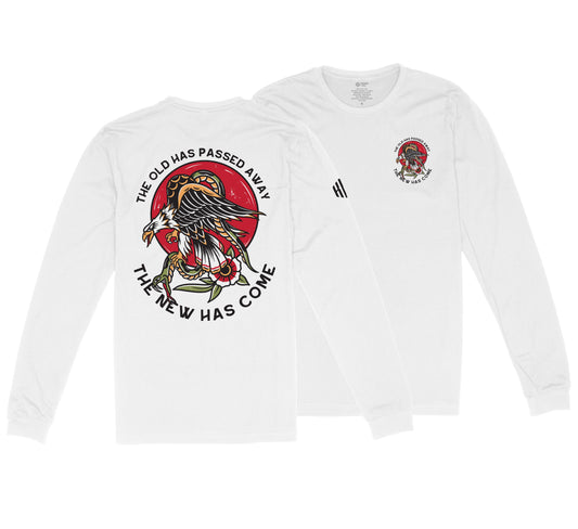 The New Has Come Long Sleeve T-Shirt (White)