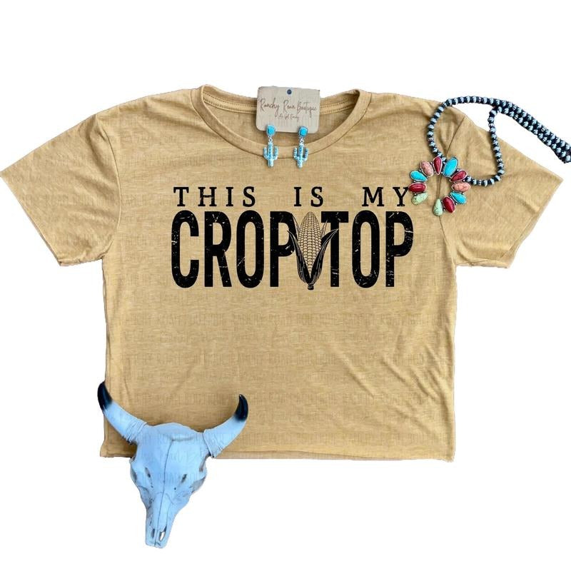 This is My Crop Top Western Cropped Shirt, Y2K Shirt, Political Activism, LGBTQ Rights, Free Speech, Feminist Shirt, Gift For Her