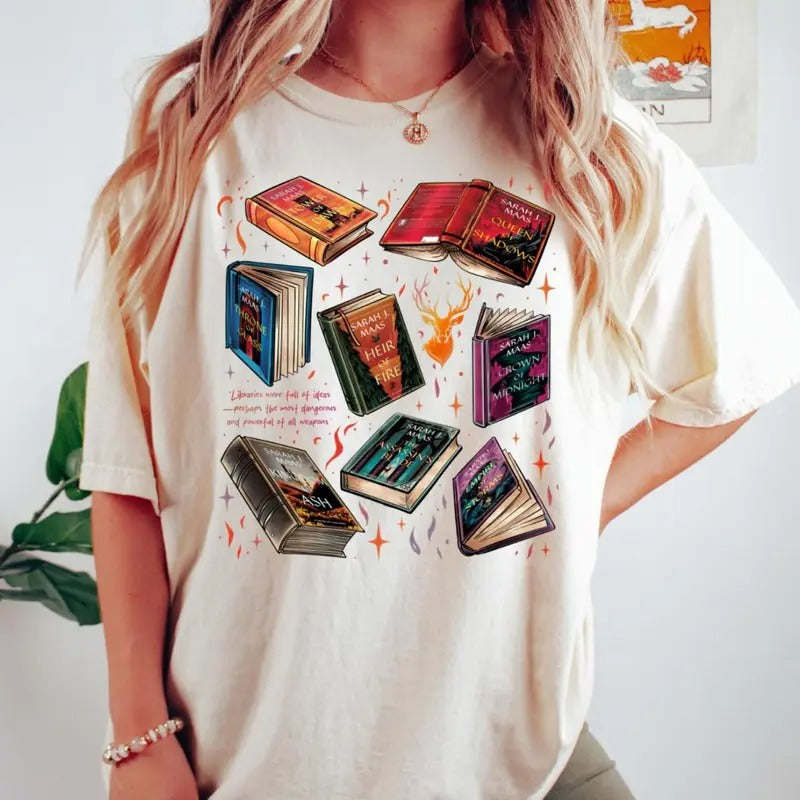 Throne of Glass Shirt, Bookish Shirt, Bookish Fantasy Shirt, Romantasy Shirt, Bookworm Gift, TOG Shirt, Velaris Shirt, Fantasy