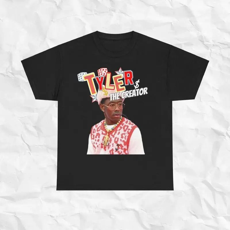"Tyler The Creator Shirt, Tyler The Creator Merch, Vintage Creator Graphic Hip Hop, Tyler The Creator Album Cover, Unisex Cotton Tee "