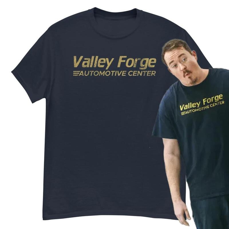 Valley Forge Automotive Center T-Shirt, Full Size Range, Perfect Fit for Everyone, Casual Style