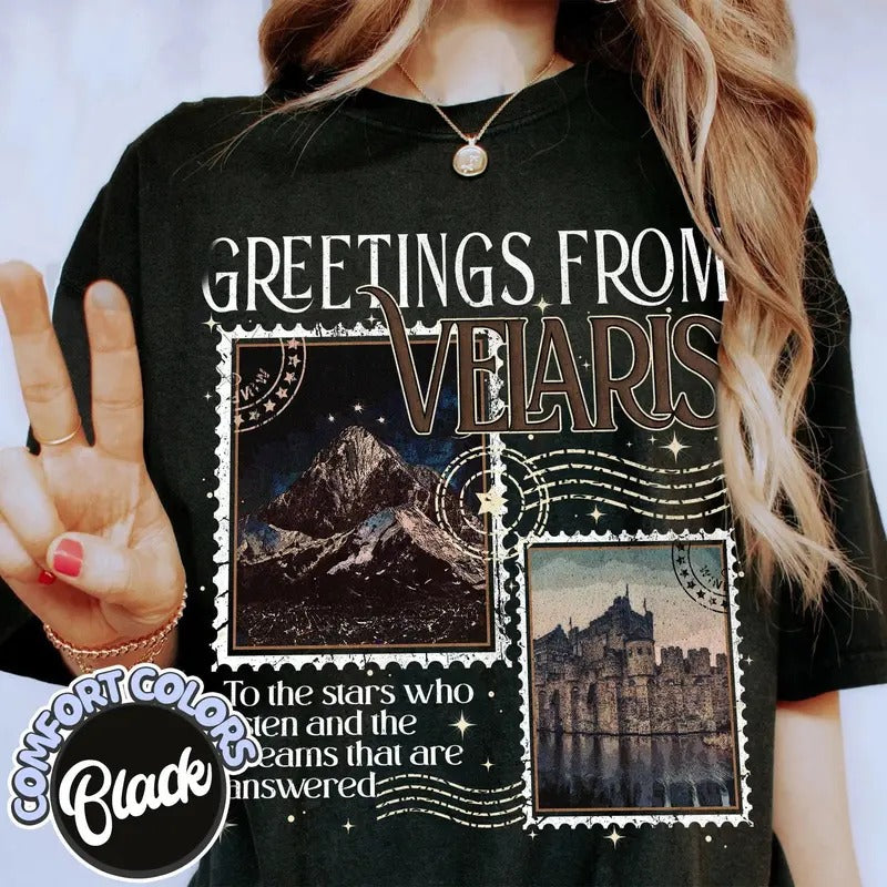 Velaris Acotar Shirt, Velaris City Of Starlight, The Night Court Shirt, Sjm Merch Shirt, Court Of D, Unisex Tshirt