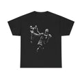 WADE TO BRON SHIRT - Black and White 100% Cotton Basketball Hall of Fame Iconic Tee Shirt Streetwear Y2K Mens Fashion Casual Classic