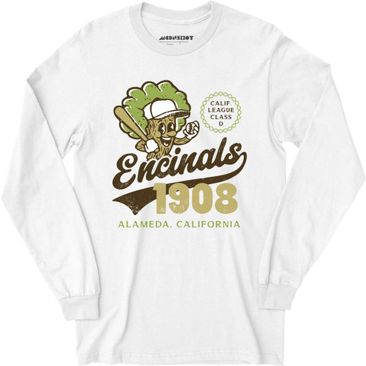 Alameda Encinals - California - Vintage Defunct Baseball Teams - Long Sleeve T-Shirt