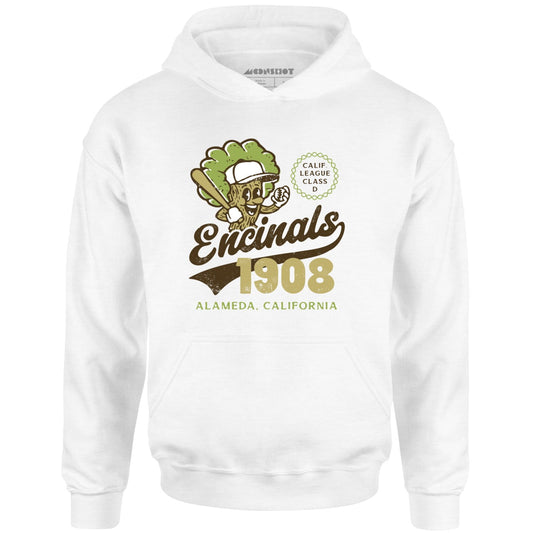 Alameda Encinals - California - Vintage Defunct Baseball Teams - Unisex Hoodie
