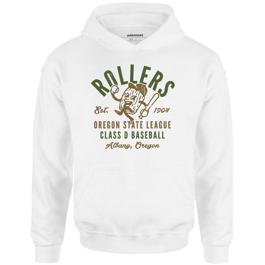 Albany Rollers - Oregon - Vintage Defunct Baseball Teams - Unisex Hoodie