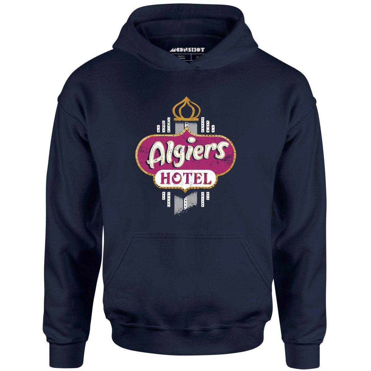 Algiers Hotel - Vintage Las Vegas - Unisex Hoodie