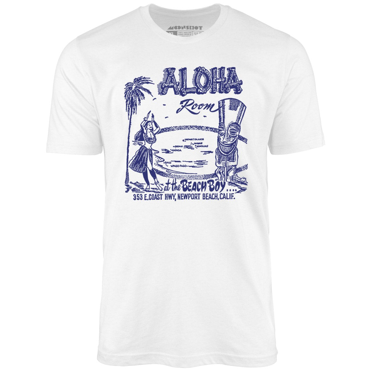 Aloha Room - Newport Beach, CA - Vintage Tiki Bar - Unisex T-Shirt