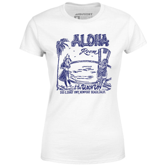 Aloha Room - Newport Beach, CA - Vintage Tiki Bar - Women's T-Shirt