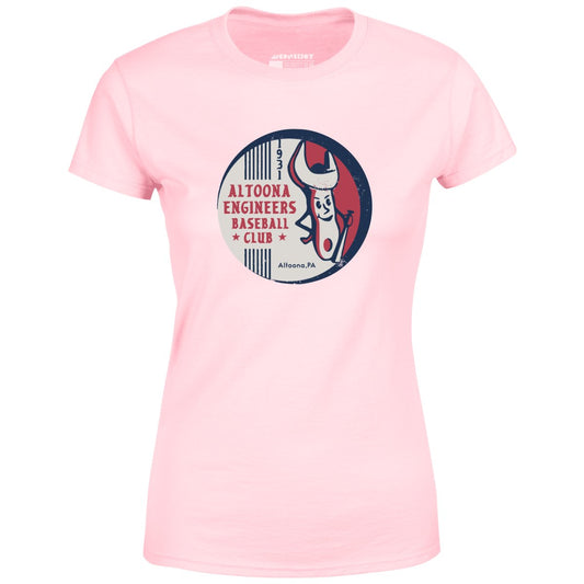 Altoona Engineers - Pennsylvania - Vintage Defunct Baseball Teams - Women's T-Shirt