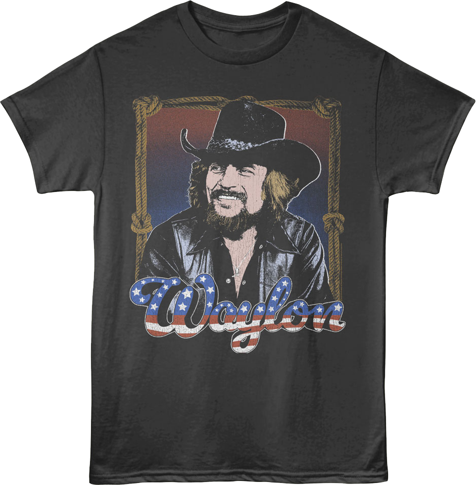 Americana Waylon Jennings T-Shirt