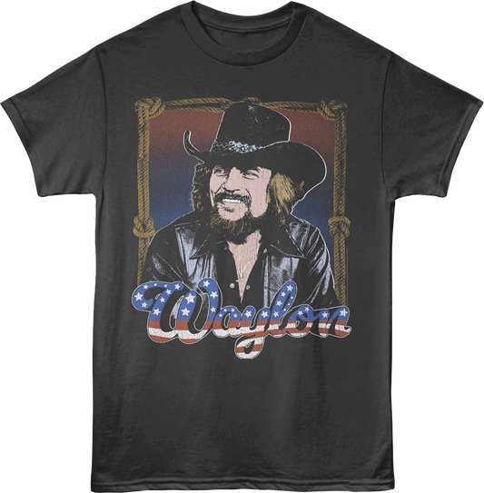 Americana Waylon Jennings T-Shirt