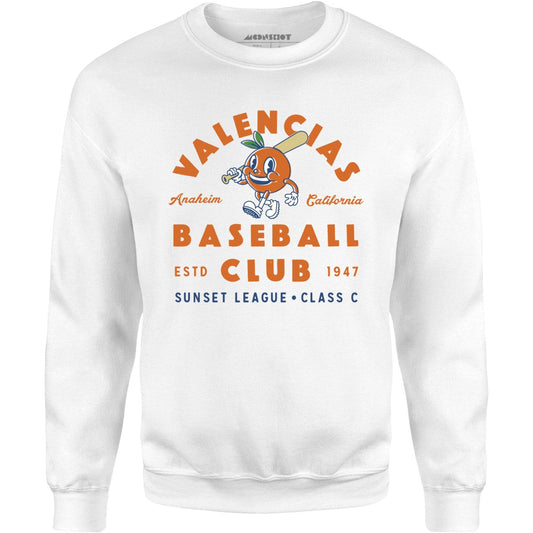 Anaheim Valencias - California - Vintage Defunct Baseball Teams - Unisex Sweatshirt
