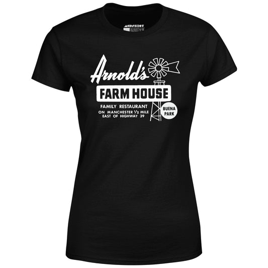 Arnold's Farmhouse - Buena Park, CA - Vintage Restaurant - Women's T-Shirt